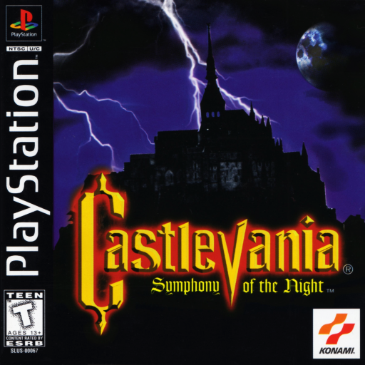 Castlevania: Symphony of the Night Game Cover