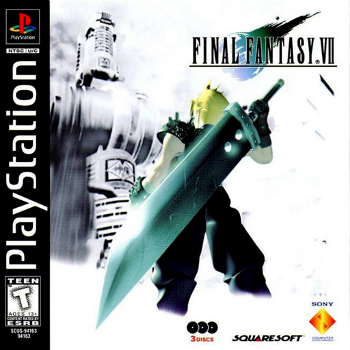 Final Fantasy VII Game Cover