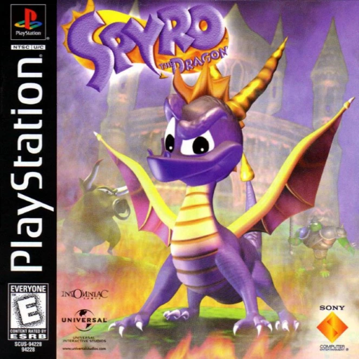 Spyro the Dragon Game Cover